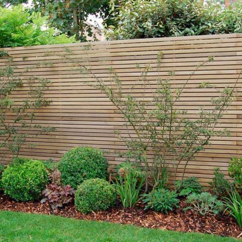 Slatted Fence Panel