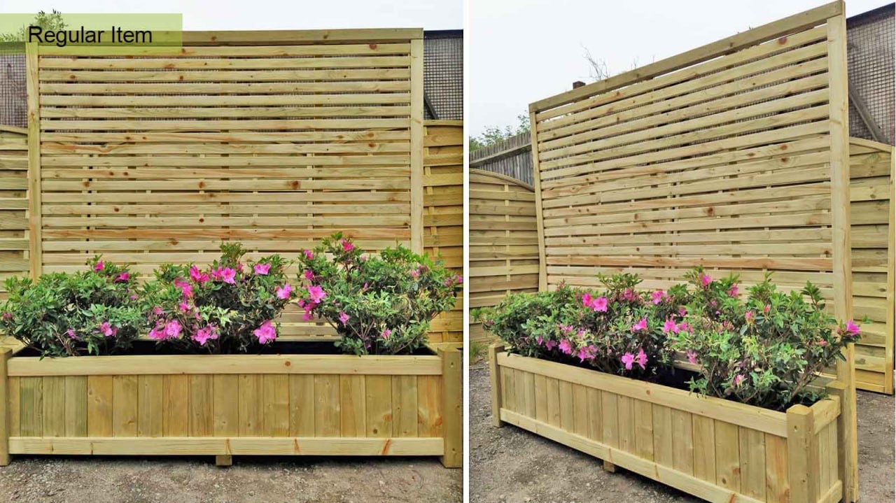 Trellis planter discount