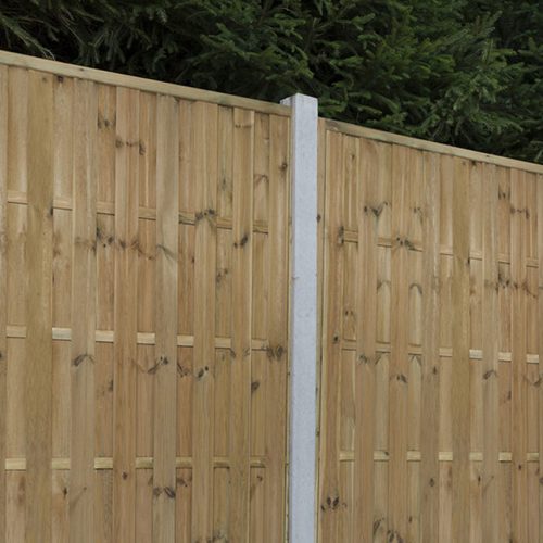 Vertical Hit and Miss Fence Panel