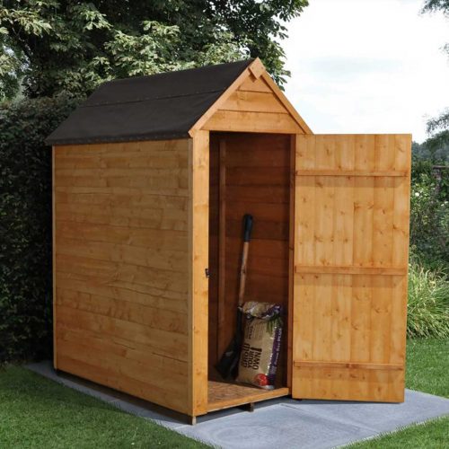 Overlap Dip Treated 3×5 Apex Shed – No Window