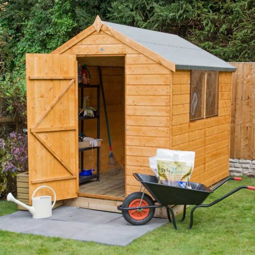 Shiplap Dip Treated 8×6 Apex Shed