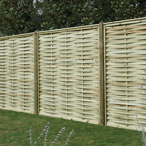 Premium Woven Fence Panel