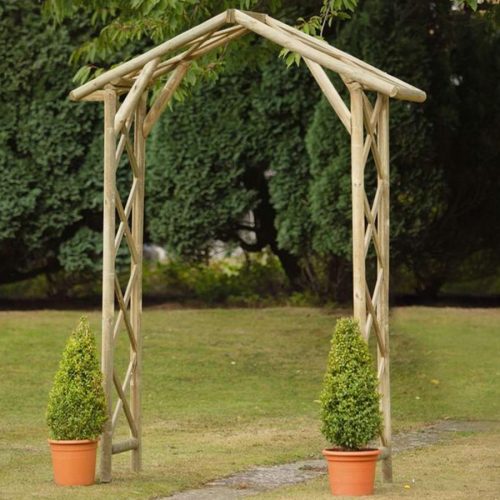 Rose Wooden Arch