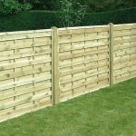 Square Horizontal Fence Panel