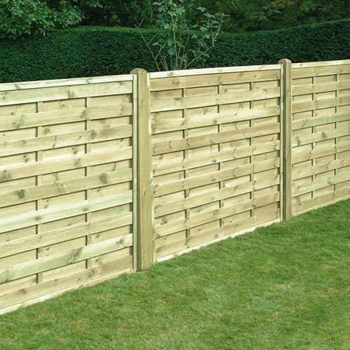 Square Horizontal Fence Panel