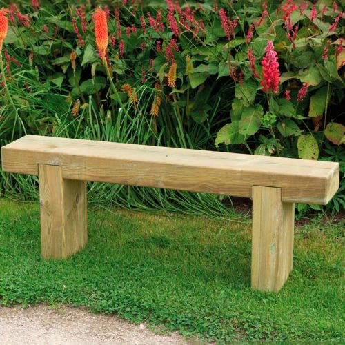 Sleeper Wooden Bench