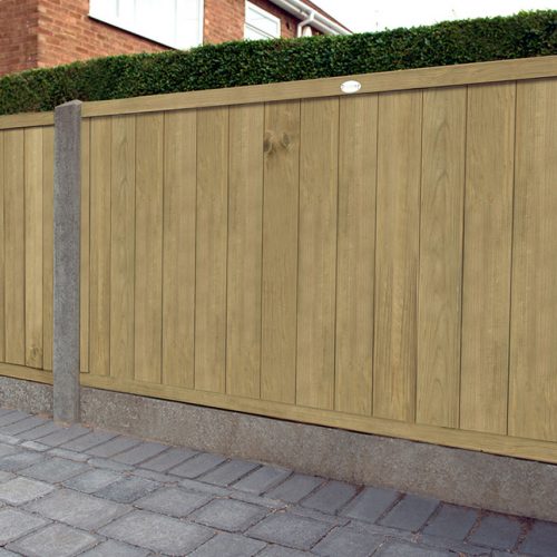 Vertical Tongue and Groove Fence Panel