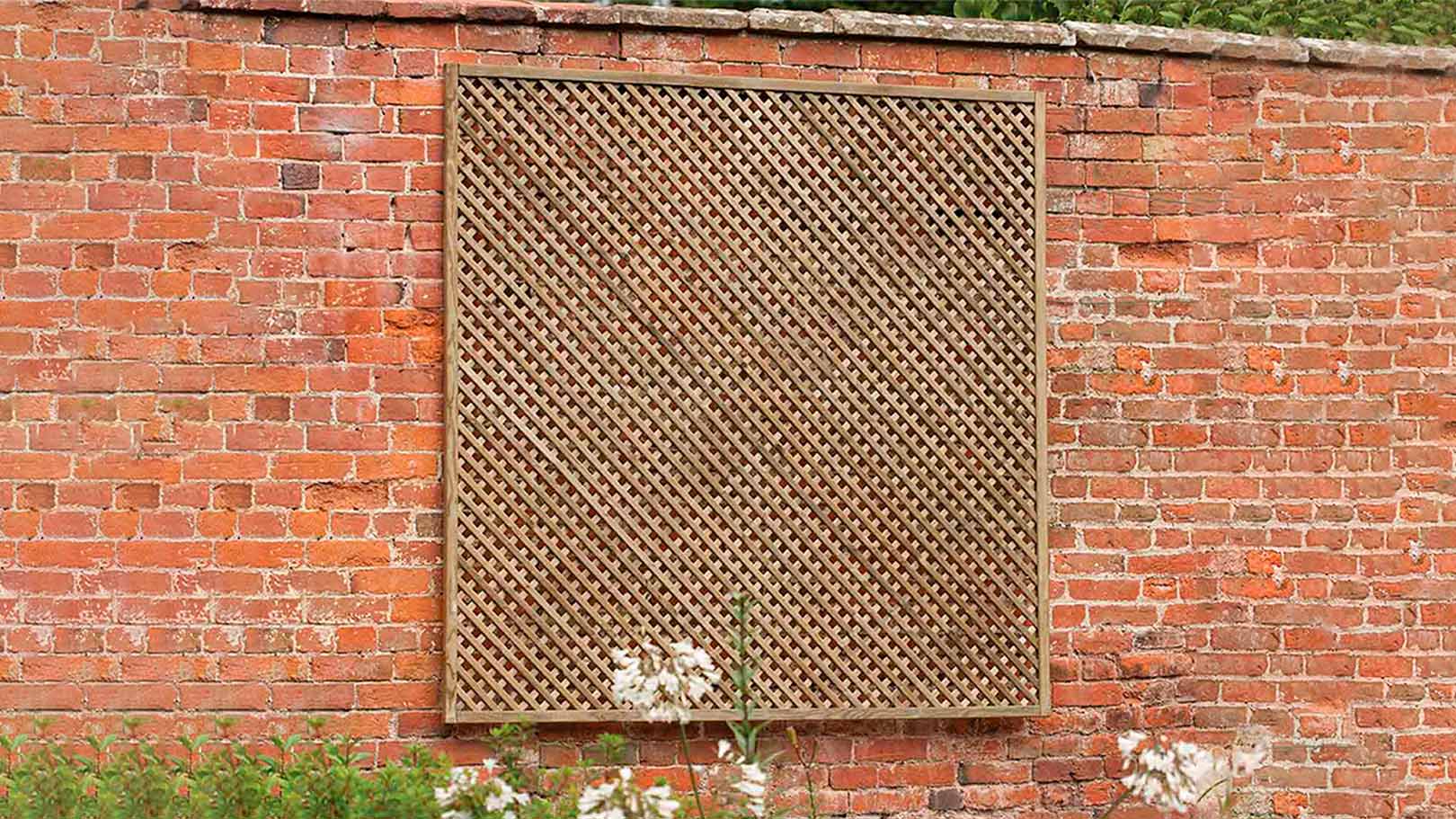 pix Rosemore Lattice Trellis 180 X 180 wisley diamond wooden trellis panel