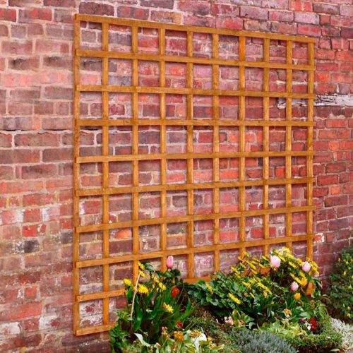 Wooden Trellis Panel