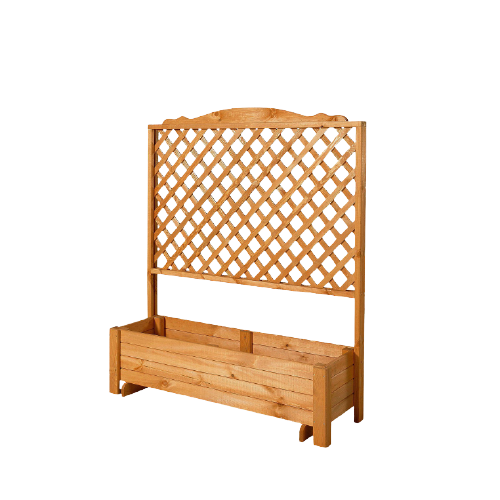 Trellis Panels with Planters