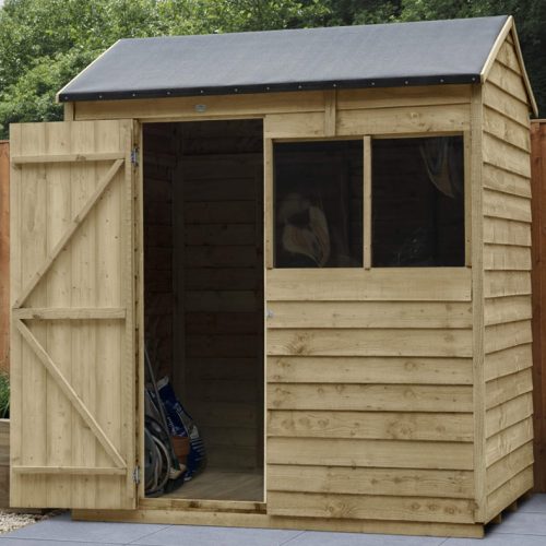 Overlap Apex Shed