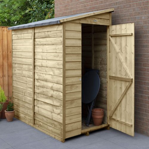Lean-To Wooden Shed