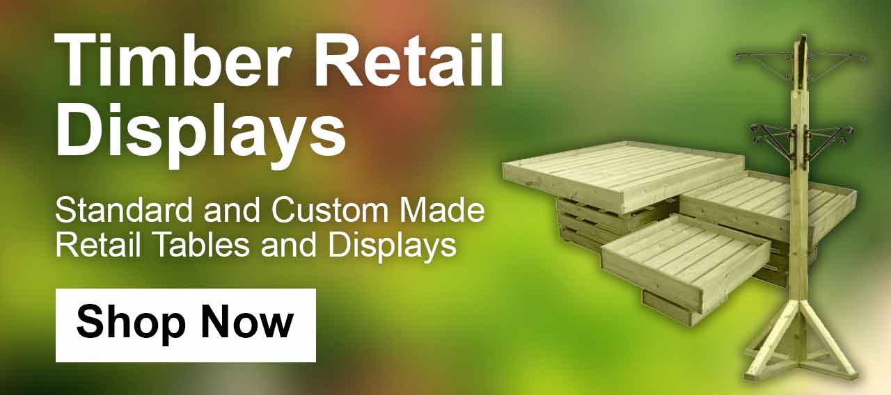 Timber Retail Displays