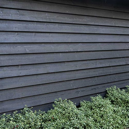 Black Double Painted Featheredge Board